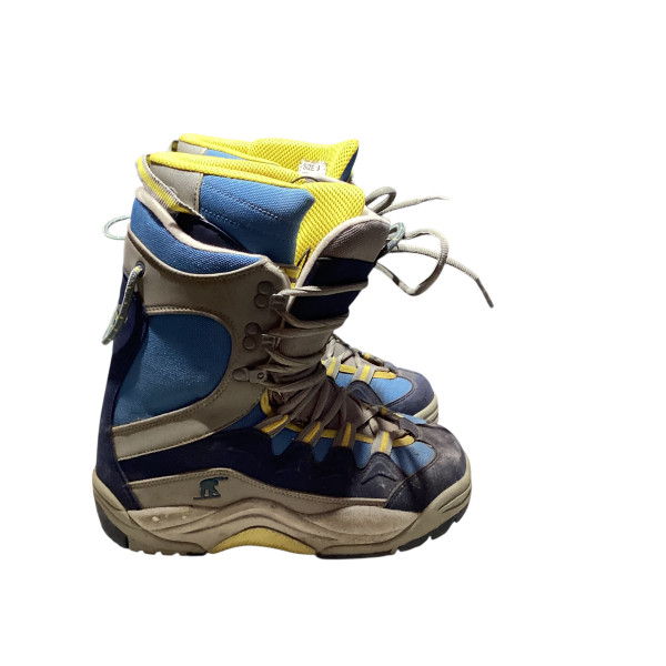 Used Burton AMBUSH Mens Snowboard Boots Green Senior 10