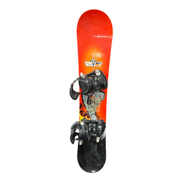 Used Burton CHOPPER Boys Snowboard Only Carolina Blue 130 cm