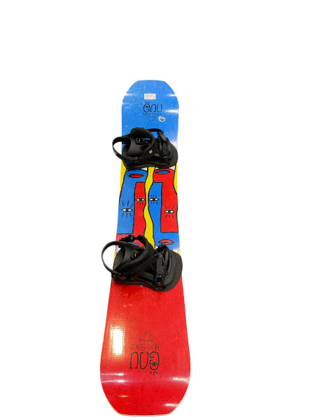 Used GNU SPACE CASE/5E COMBO Mens Board/Bindings Black 156 cm