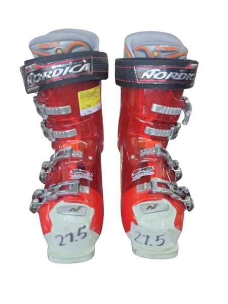 Used Nordica EXO POWER TREND 05 Mens Ski Boots Black 265 MP - M08