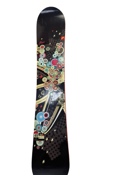 Used Burton CRUZER Mens Snowboard Only White 155 cm