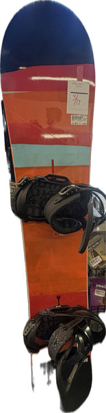 Used GNU SPACE CASE/5E COMBO Mens Board/Bindings Black 156 cm