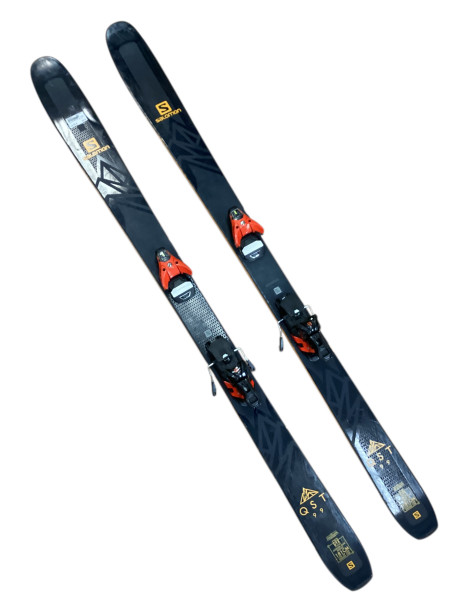 Used Nordica SOUL RIDER 97 Snow Skis Orange 169 cm w/ Salomon