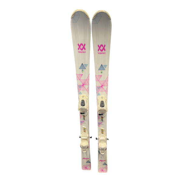 Used Rossignol TEMPTATION 74 Girls DH Ski/Binding White 152 cm