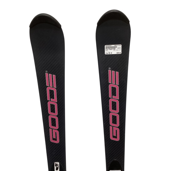 Used K2 IKONIC 84TI Mens Down Hill Ski/Binding Black And Orange 177 cm