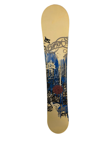Used Burton CRUZER Mens Snowboard Only White 155 cm