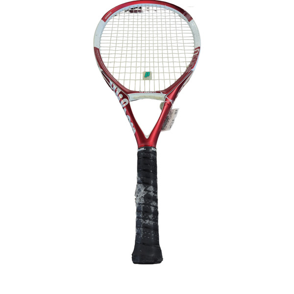 Raquette De Tennis Wilson Roger Federer 110 - Cordée, Puissance, Rouge Et Blanc, Grip 4 1/2 - Occasion