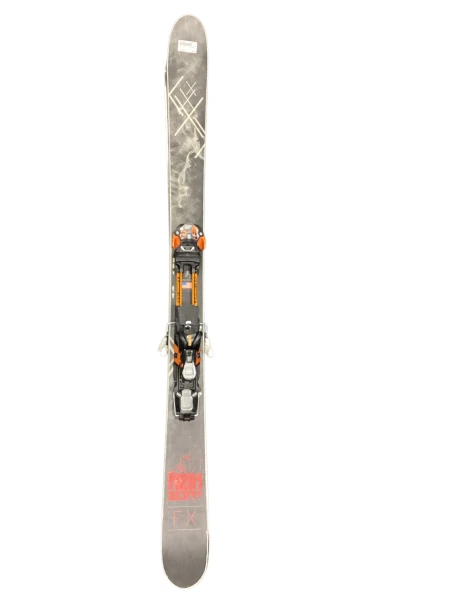 Used Fischer VIRON 2.2 Mens DH Ski/Binding Black 170 cm