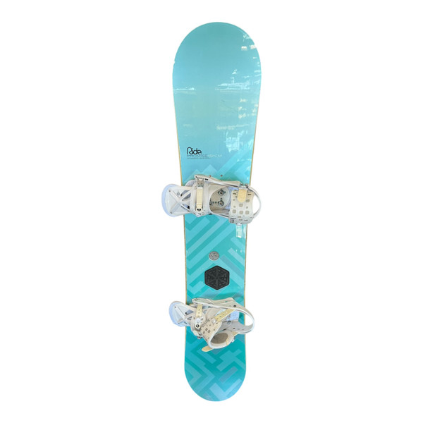 Used Morrow LOTUS 149cm Womens Snowboard w/ Heelside Bindings