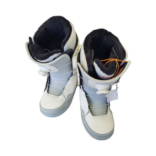 Used DC Shoes MORA STEP ON DOUBLE BOA Womens Snowboard Boots Black