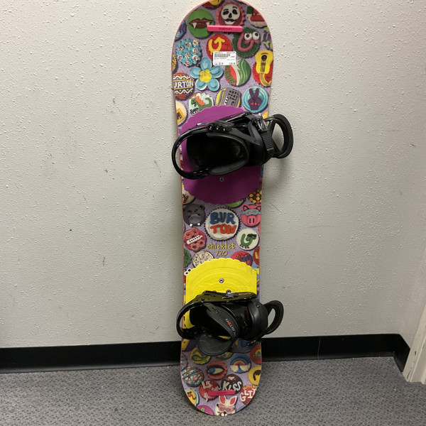 Used Burton CHOPPER 121 Boys Board/Binding Royal Blue 121 cm