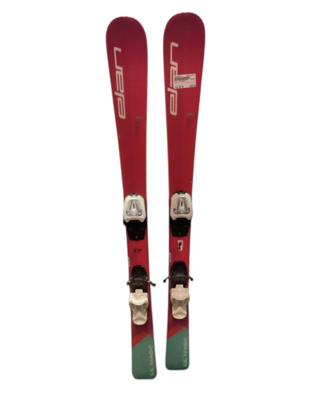 Used ROCKER KAZAMA Girls DH Ski/Binding Pink 96 cm