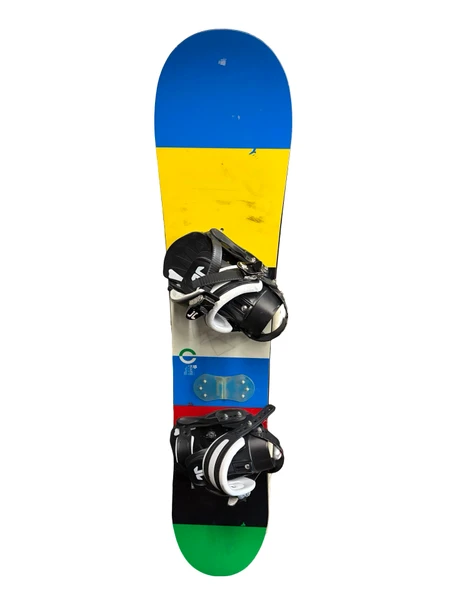 Used Burton PROTEST Boys Snowboard Only Royal Blue 136 cm