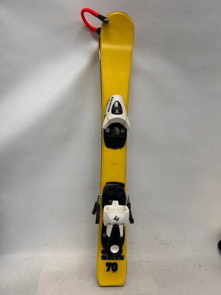 Used Elan CARVE X JR Boys DH Ski&frasl;Binding Red 133 cm