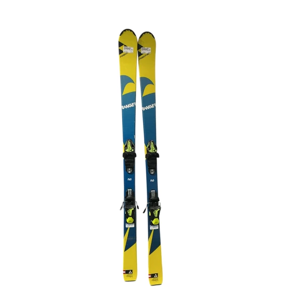 Used Salomon XDR Boys DH Ski/Binding Orange 130 cm