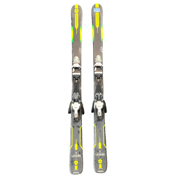 Used Line AFTERBANG Mens DH Ski/Binding Royal Blue 166 cm