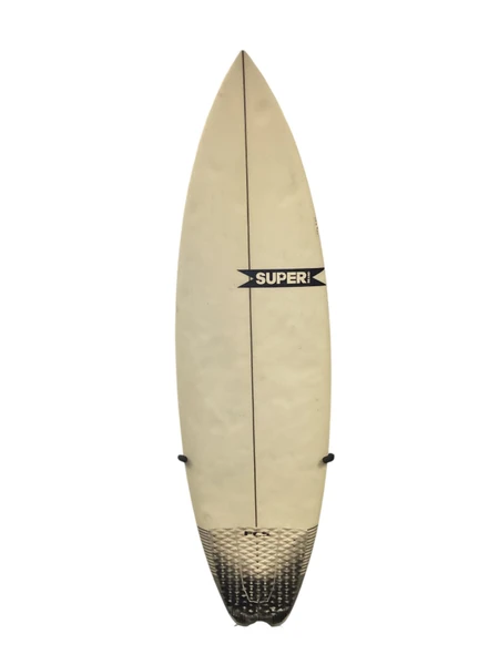 Used SOUTH POINT Surfboard White 9Ft 2In