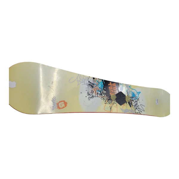 Used Burton CHARGER Mens Snowboard Only Brown 156 cm Used Burton CHARGER Mens Snowboard Only Brown 156 cm