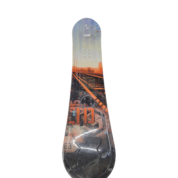 Used K2 SPITFIRE Boys Snowboard Only Black And Orange 145 cm