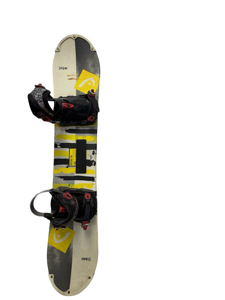 Used Burton CHOPPER 126 Boys Snowboard Only Grey 126 cm