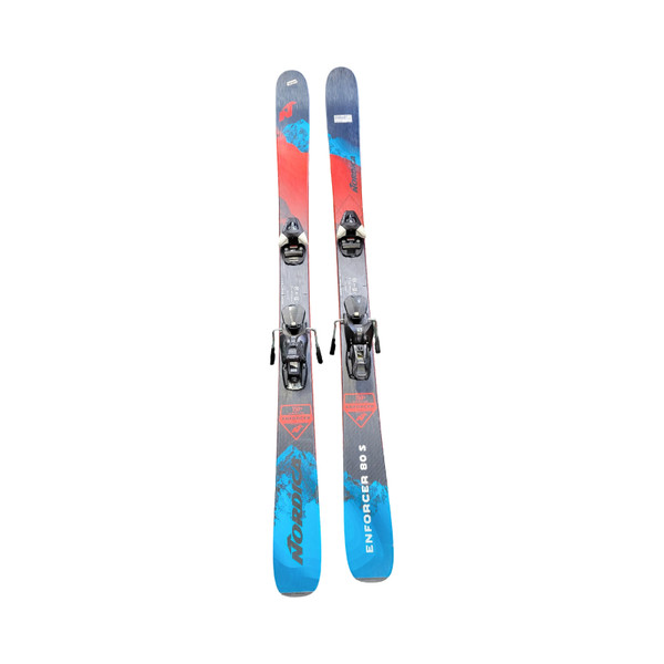 Used Volkl RTM 7.4 128 Boys DH Ski/Binding Green 128 cm