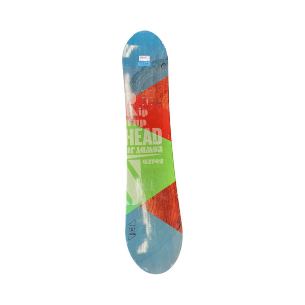 Used Burton LTR100 Boys Snowboard Only Optic Yellow 100 cm