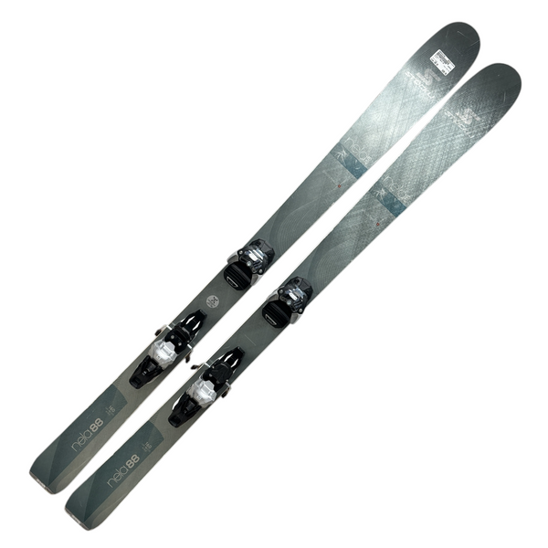 Used Salomon XWING 8R 144 cm Women's Downhill Ski Combo Women's