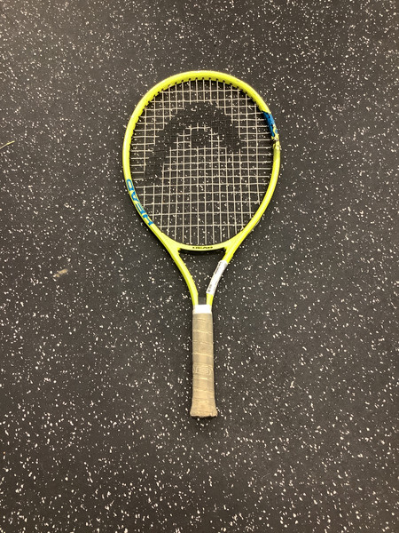 Raquette Wilson Titanium 3 Soft Shock 3 (orange/noir, Grip 4 3/8, Occasion)