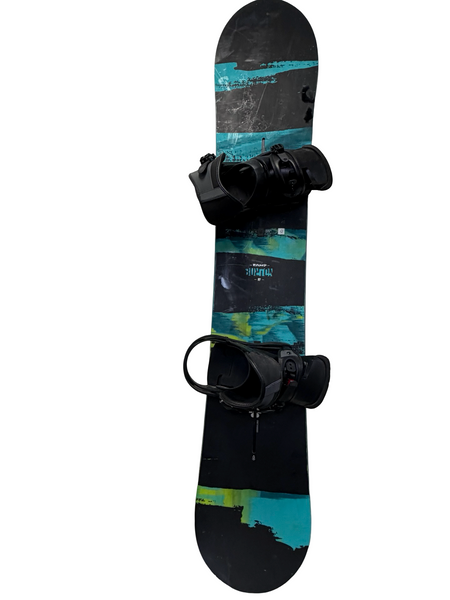 Used Burton CLASH Mens Board/Bindings Royal Blue 158 cm