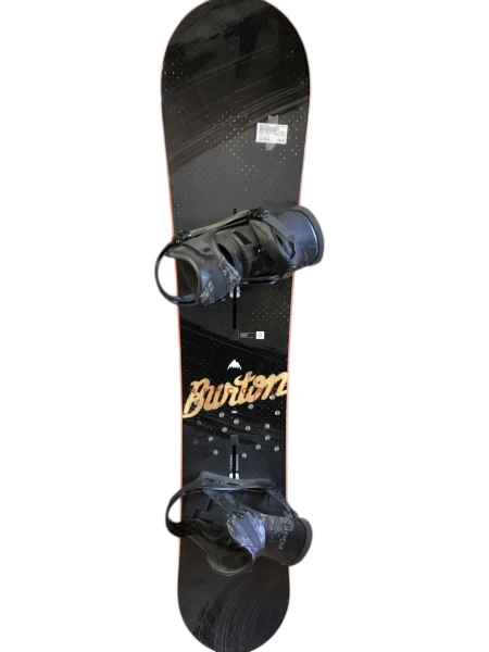 Used Burton CLASH Mens Board/Bindings Navy Blue 151 cm