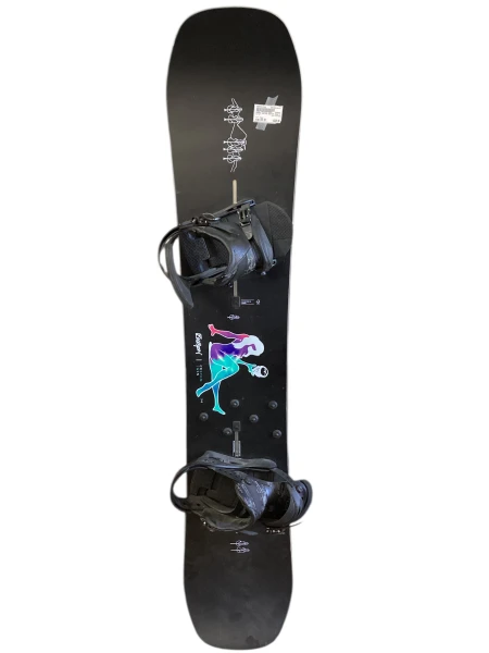 Used Burton CLASH Mens Board/Bindings Navy Blue 151 cm