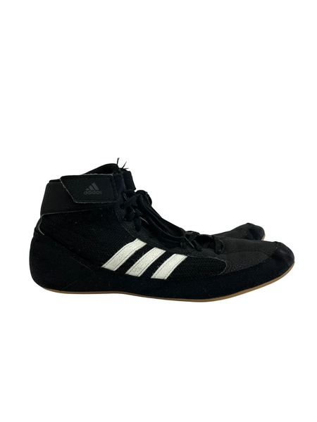 Used Adidas Wrestling Shoes Black Junior 04.5