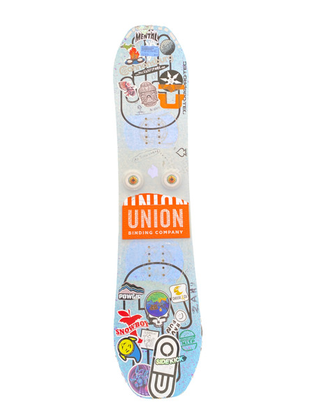 Used Burton LTR100 Boys Snowboard Only Optic Yellow 100 cm