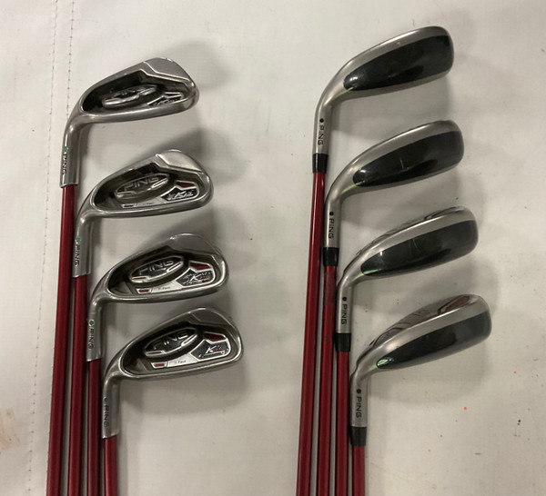Used Ping G5 YELLOW DOT Mens Iron Set RH 3I-SW