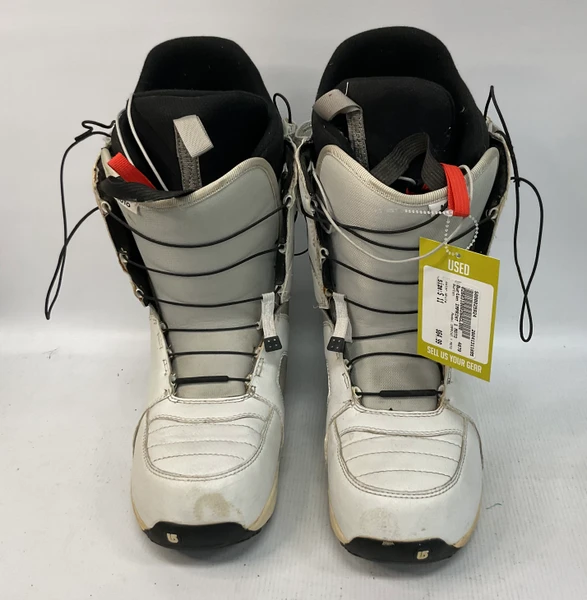 Used Burton MOTO--AS IS-- Mens Snowboard Boots Black Senior 13