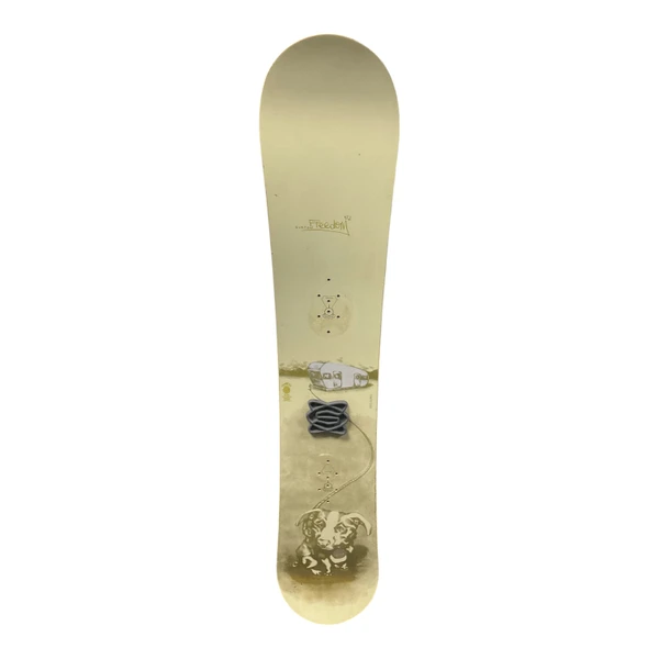 Used Ride CONTROL Mens Snowboard Only White 153 cm