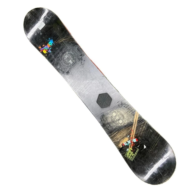 Used Burton SUPERFLY II Mens Snowboard Only Green 162 cm