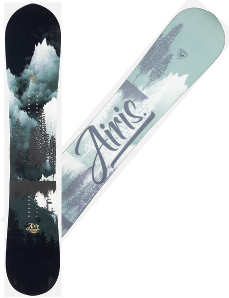 Used Burton GENIE Womens Snowboard Only Black 145 cm