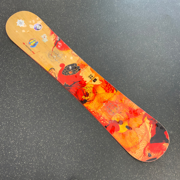 Used Morrow TRUTH Mens Snowboard Only Red 162 cm