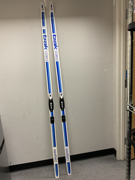 Used Fischer CROWN 190 cm Men's Cross Country Ski Combo Men's