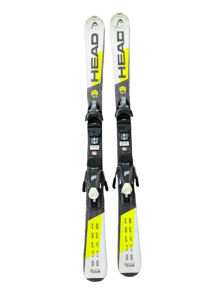 Used Volkl RTM TIP ROCKER 120CM Boys DH Ski/Binding White/Black