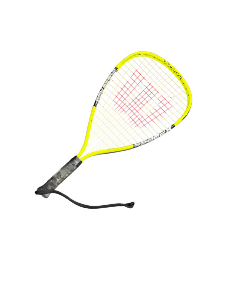 【新品未使用】ウィルソン ラケットボール用ラケット  RIPPER TITAN Used Wilson RIPPER TITANIUM Adult Racquetball Racquet Red 4