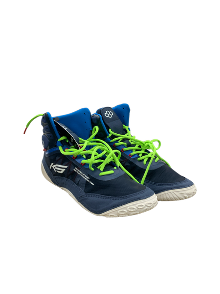 Rudis Men\'s Athletic Shoes - Navy and Neon Green Teenage Mutant Ninja Turtles Colt 4.0 Adult Wrestling Shoes  main image 4