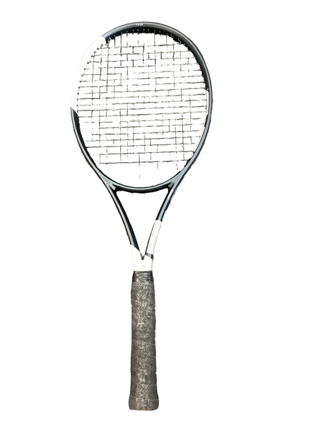 Used Wilson PRO STAFF RF97 V11 Adult Tennis Racquet Black 4 3/8