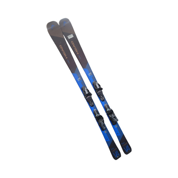 Used Salomon ENDURO LX 750 Mens DH Ski/Binding White 168 cm