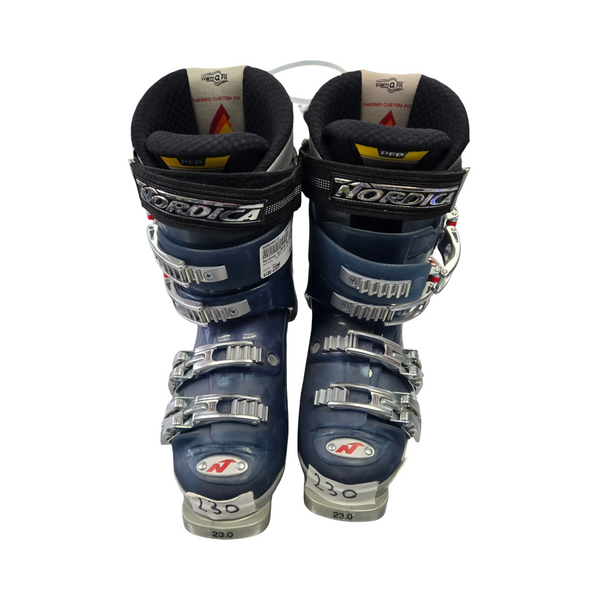Used Salomon XPRO ENERGYZER 80 Womens DH Ski Boot Royal Blue 260
