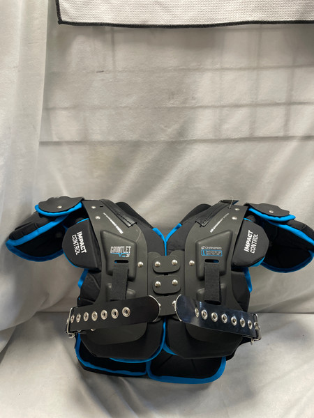 Used Riddell POWER JPK-SK FB Shoulder Pads Black SM