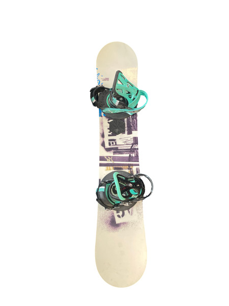 Used Burton CHARGER Mens Snowboard Only Brown 156 cm