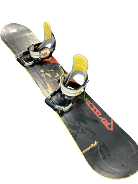 Used Burton CHARGER Mens Board/Bindings Navy Blue 152 cm