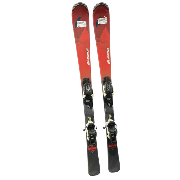 Used Atomic ETL 125 BEND-X Boys DH Ski/Binding White 125 cm
